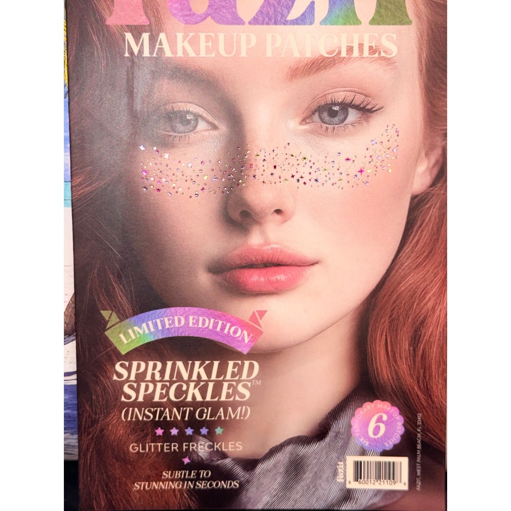Fazit Sprinkled Speckles Glitter Freckles Makeup Patches Limited Edition